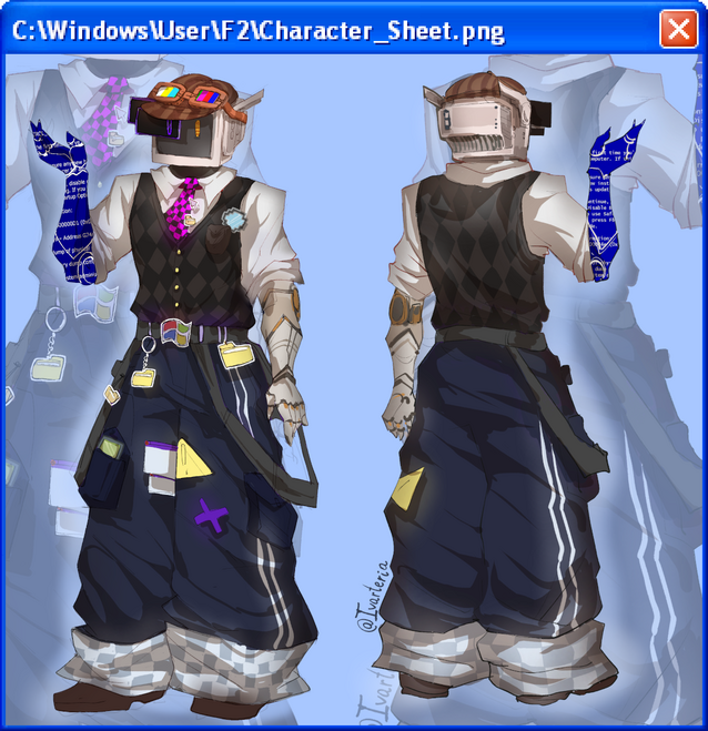 F2 Character Sheet By Ivarteria Better Quality Image Here
